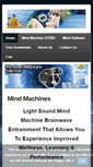 Mobile Screenshot of mindmachines.com